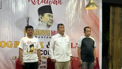 Relawan Prabowo Muda Kalbar Gelar Dialog Publik dan Deklarasi Sosok Cawapres di Imi Coffee